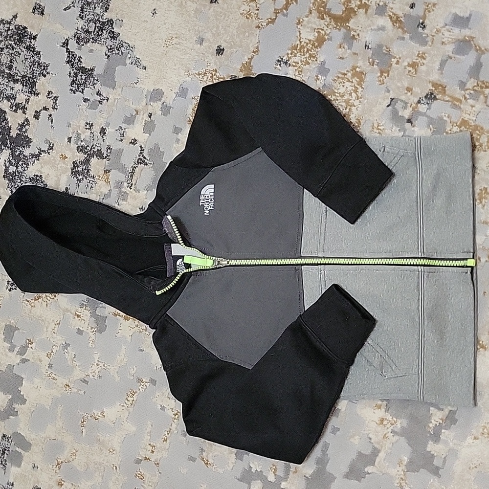 Youth North Face Zip Up Hoodie